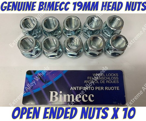Alloy wheel nuts - open, 10