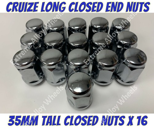 Alloy wheel nuts 35mm - wheel,
