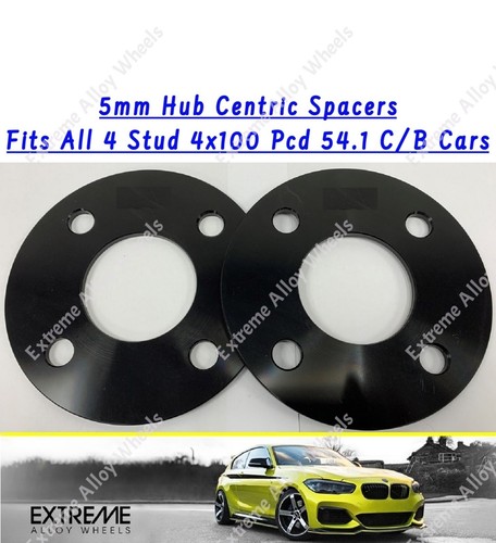Alloy wheels spacers - 5mm, for
