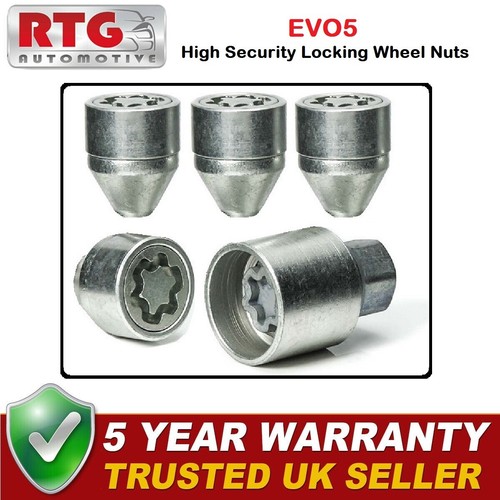 Evo5 locking wheel nuts - 4x,