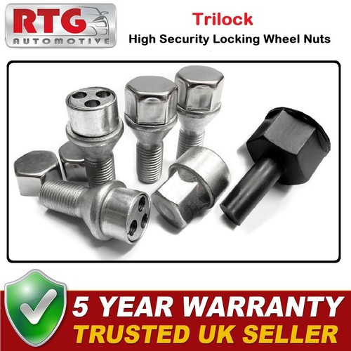 Trilock locking wheel - 4x, nuts